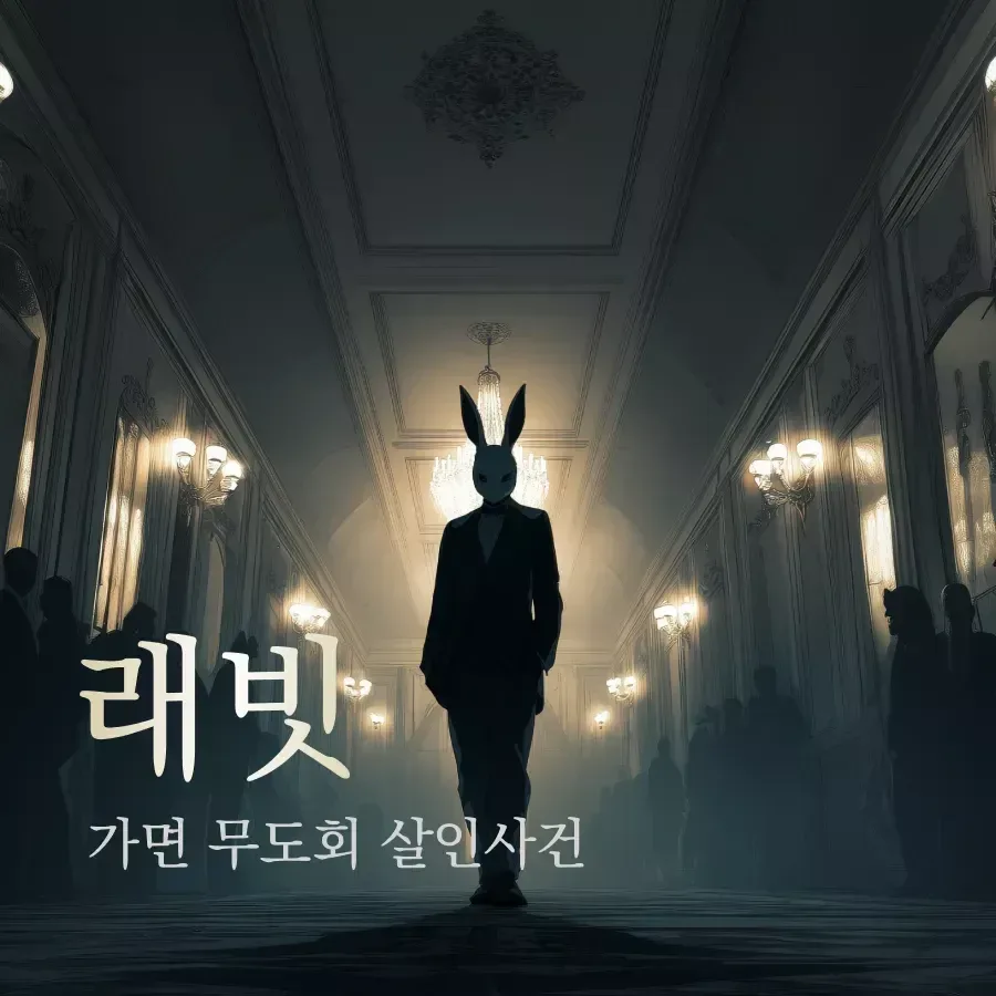 래빗: 가면 무도회 살인사건 표지