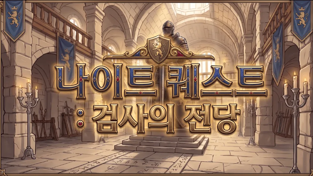 나이트 퀘스트 : 검사의 전당 표지