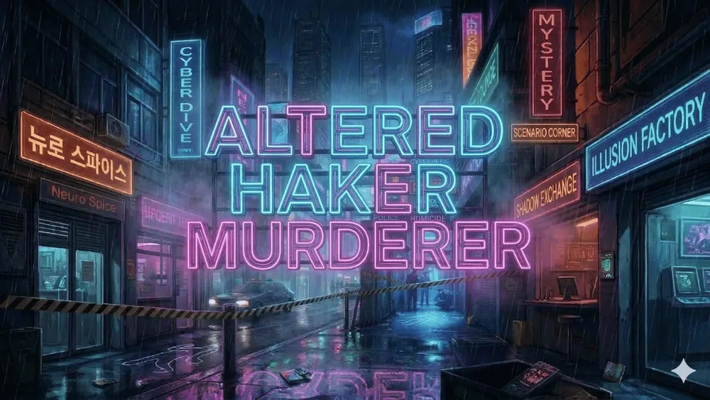 ALTERED HAKER MURDERER(얼터드 해커 머더러) 표지