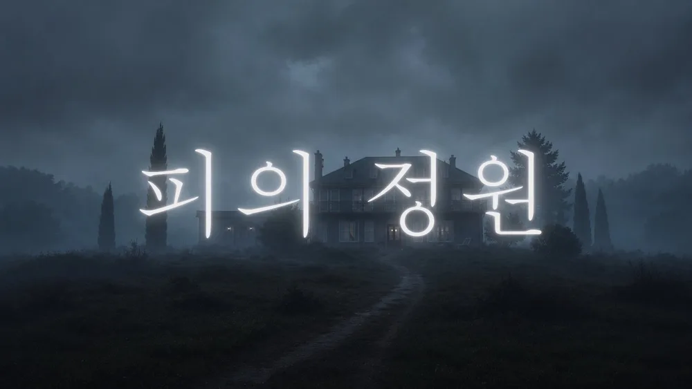 피의 정원 표지