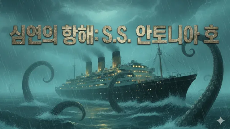 심연의 항해: S.S. 안토니아 호 표지