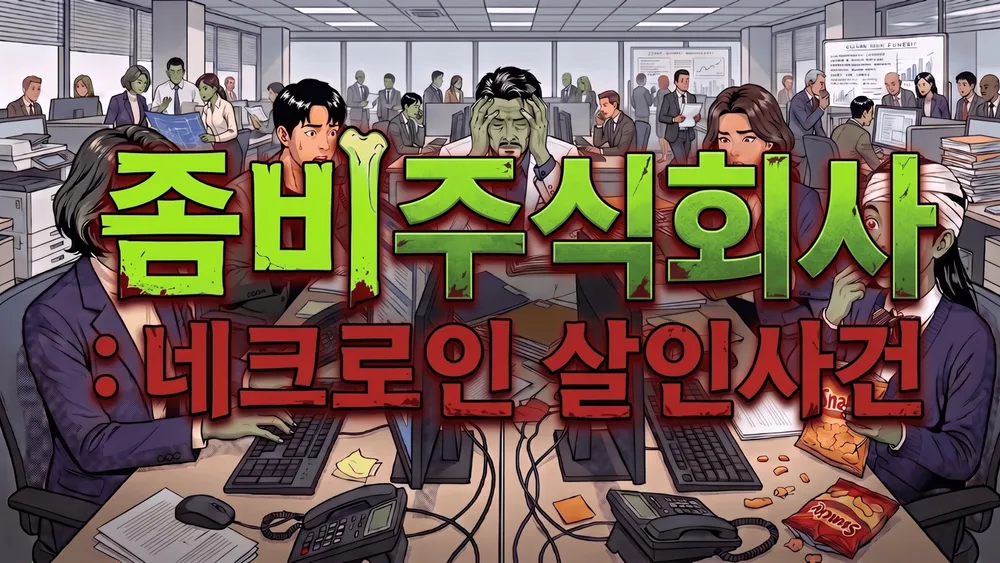좀비주식회사 : 네크로인 살인사건 표지