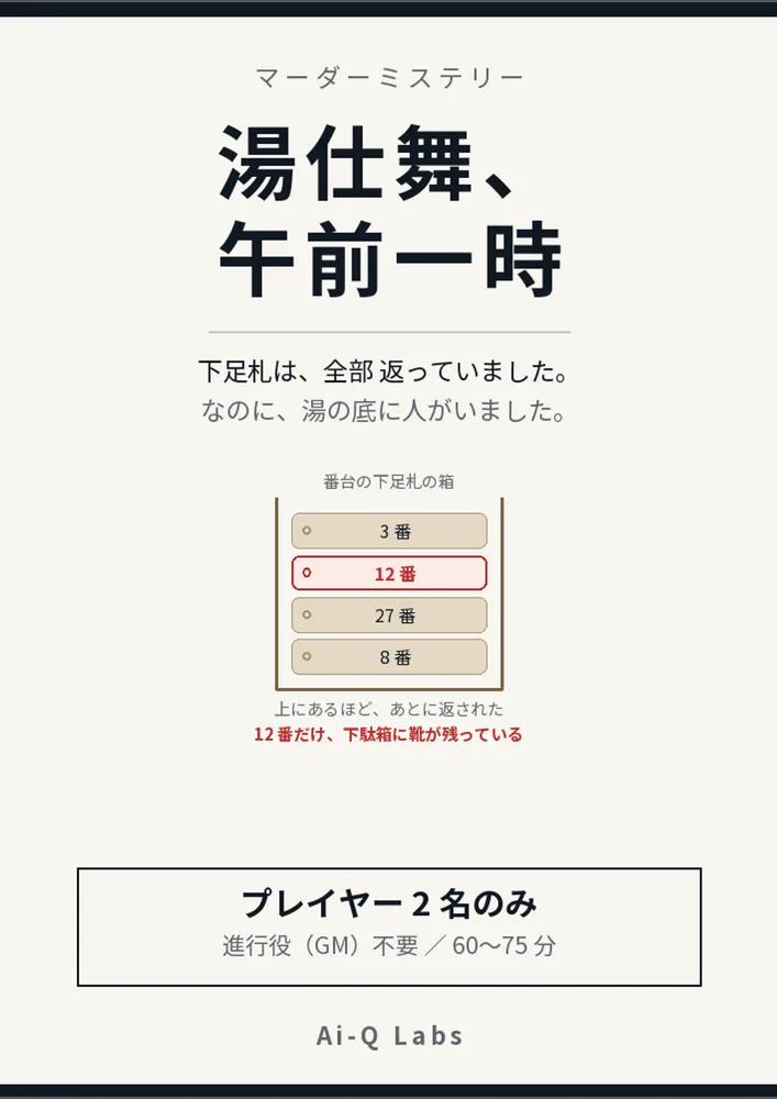 탕 마감, 오전 1시 표지