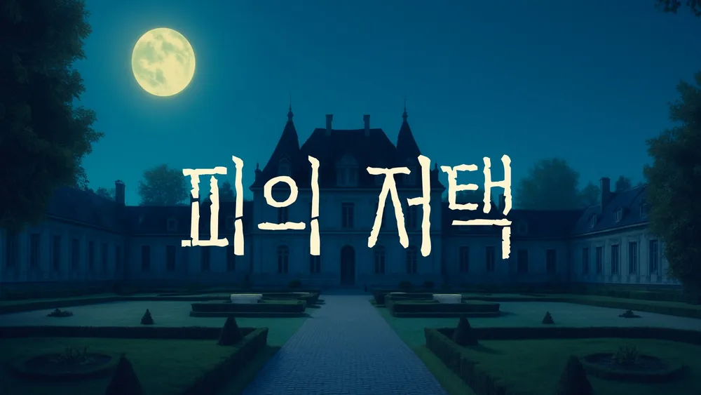 피의 저택 표지